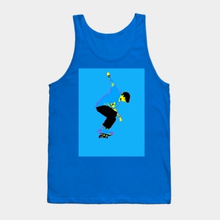 Ready to Jump - Skateboarder Tank Top